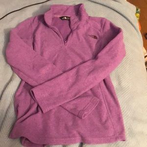 North face 3/4 zip